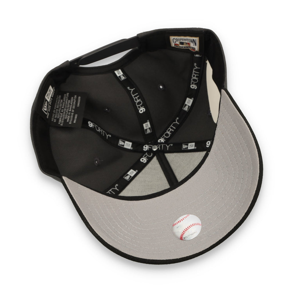 New Era Arizona Diamondbacks 25th Anniversary 9FORTY A-Frame Snapback Hat-Dark Gray/Black product image 7, provided for