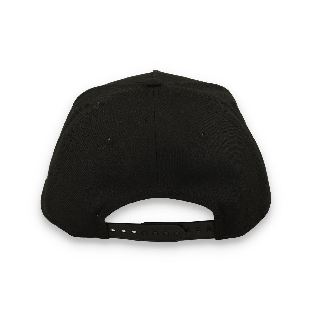 New Era Atlanta Brave 9FORTY A-Frame Snapback Hat-Black/White product image 5, provided for visual reference and product