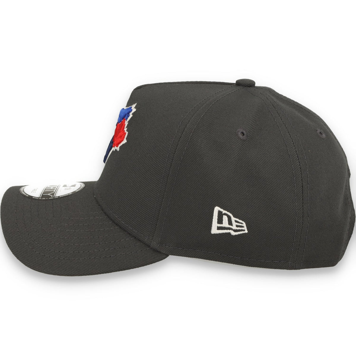 New Era Toronto Blue Jays 2025 World Series 9FORTY A-Frame Snapback Hat-Dark Gray product image 4, provided for visual