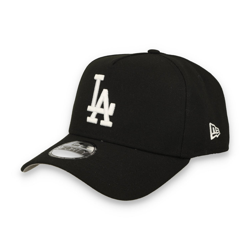 New Era Los Angeles Dodgers 2025 WS Champs 9FORTY A-Frame Snapback Hat-Black/White product image 3, provided for visual