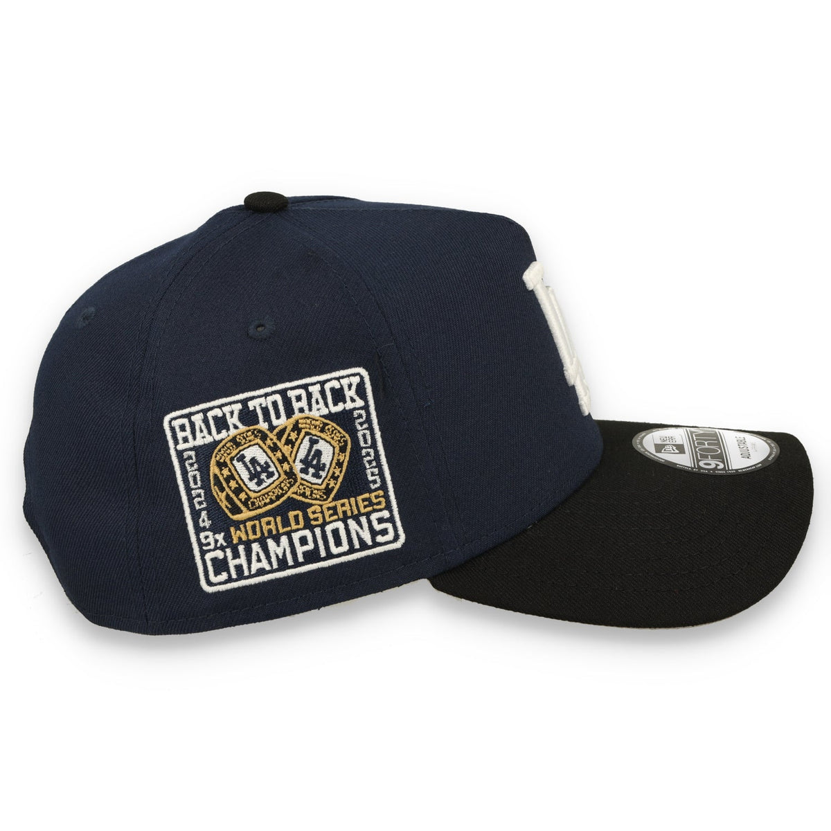 New Era Los Angeles Dodgers B2B Champs 9FORTY A-Frame Snapback Hat product image 5, provided for visual reference and