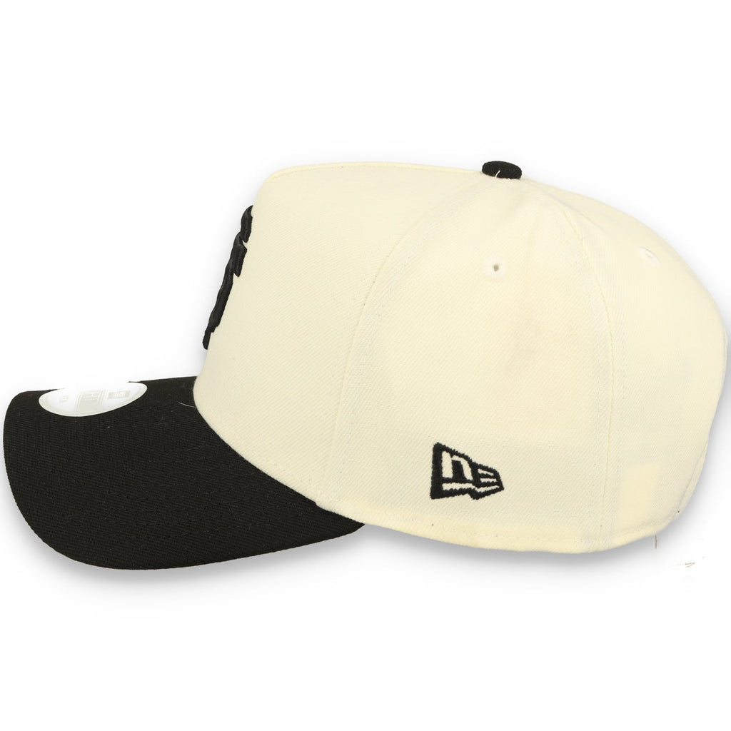 New Era San Francisco Giants 9FORTY A-Frame Snapback Hat-Chrome White product image 4, provided for visual reference and