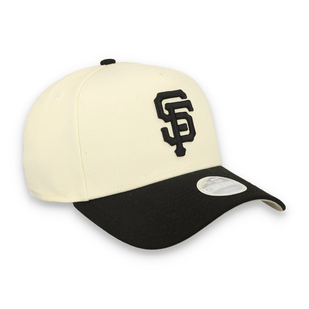 New Era San Francisco Giants 9FORTY A-Frame Snapback Hat-Chrome White product image 2, provided for visual reference and