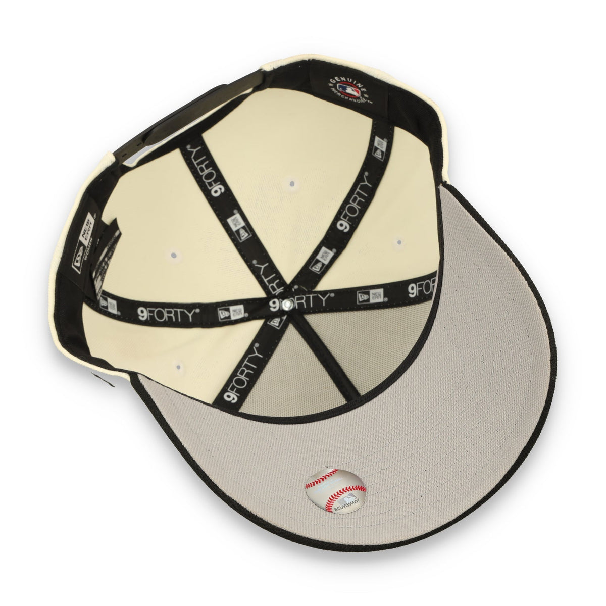New Era San Francisco Giants 9FORTY A-Frame Snapback Hat-Chrome White product image 7, provided for visual reference and