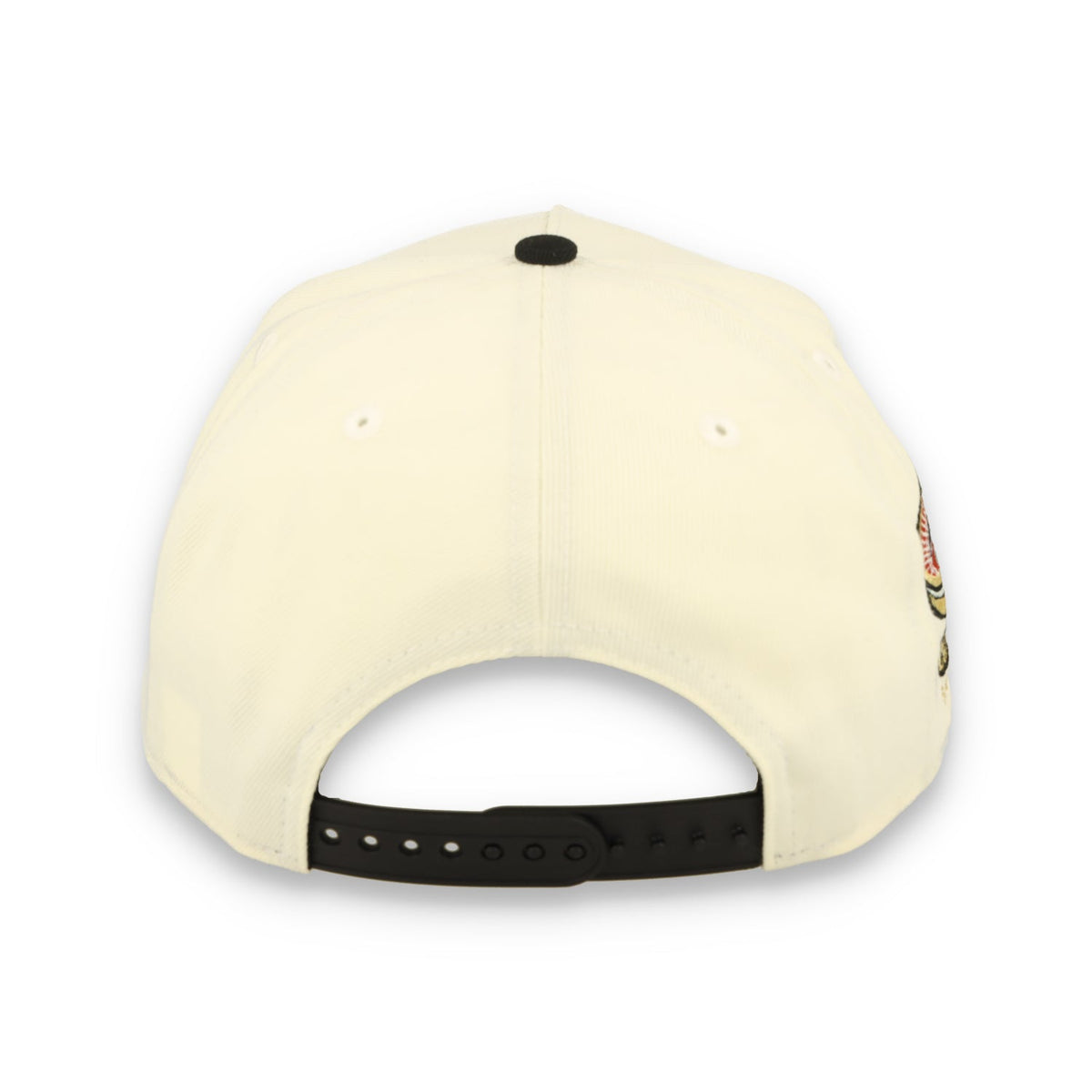 New Era San Francisco Giants Roses 9FORTY A-Frame Snapback Hat-Chrome White product image 6, provided for visual reference