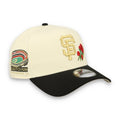 New Era San Francisco Giants Roses 9FORTY A-Frame Snapback Hat-Chrome White product image 1, provided for visual reference