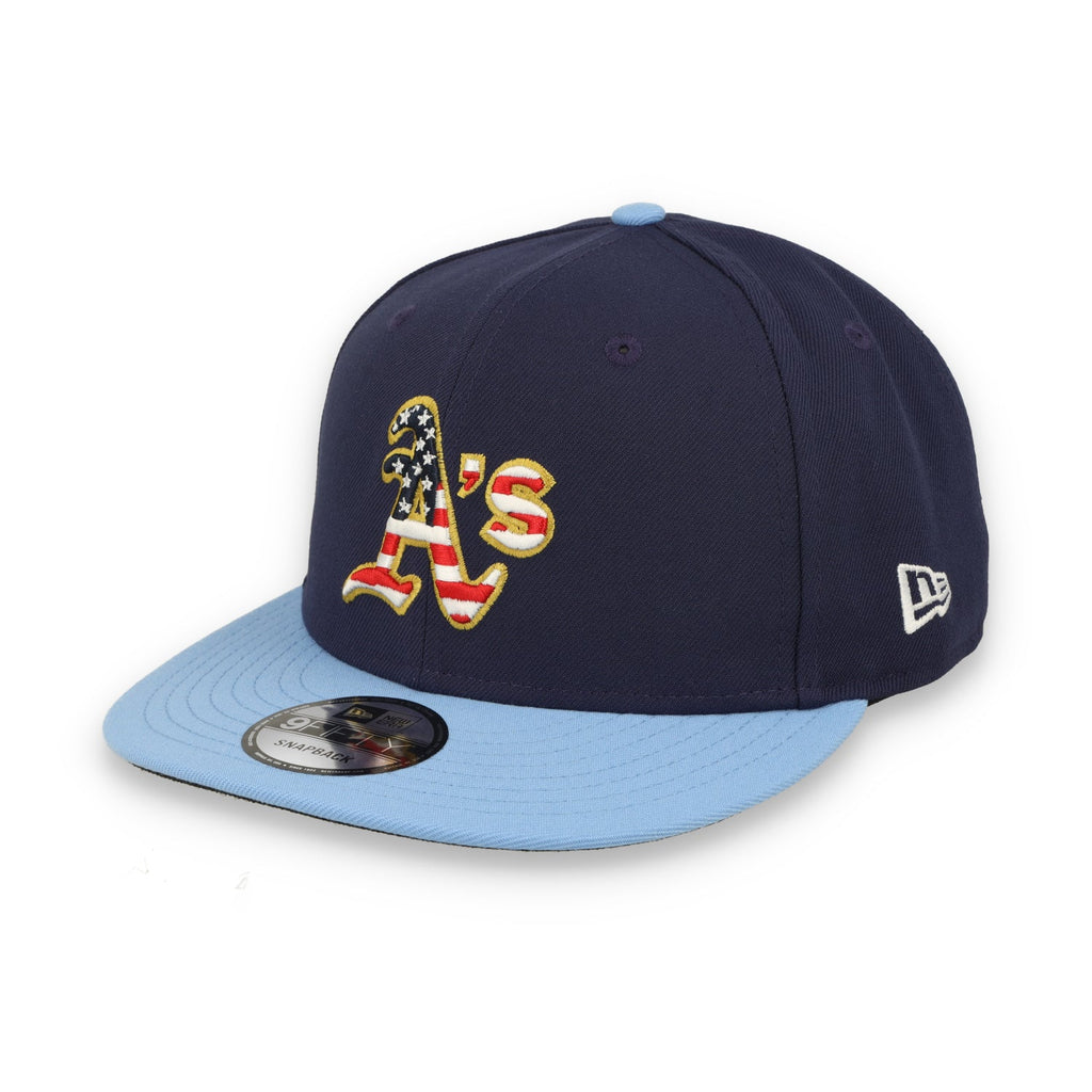 New Era Oakland Athletics Independence Day "250th Anniversary" Side Patch 9FIFTY Snapback Hat product image 1, provided for