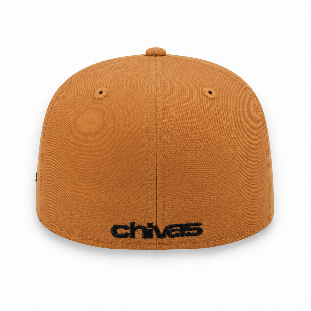 New Era Chivas De Guadalajara 59Fifty Fitted Hat - Bronze/Black product image 5, provided for visual reference and product