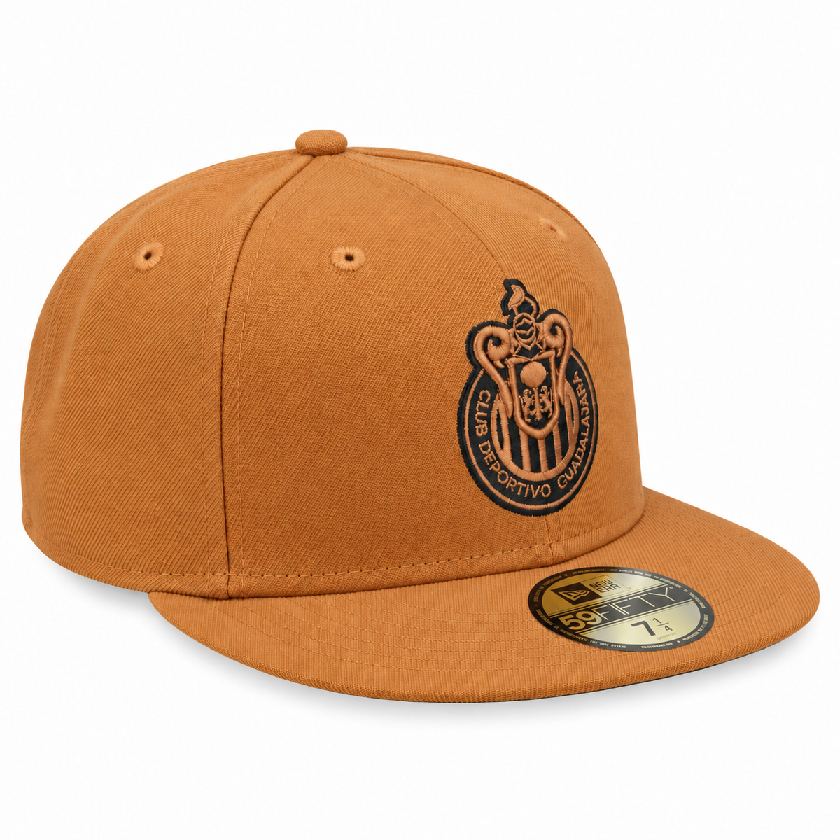 New Era Chivas De Guadalajara 59Fifty Fitted Hat - Bronze/Black product image 1, provided for visual reference and product