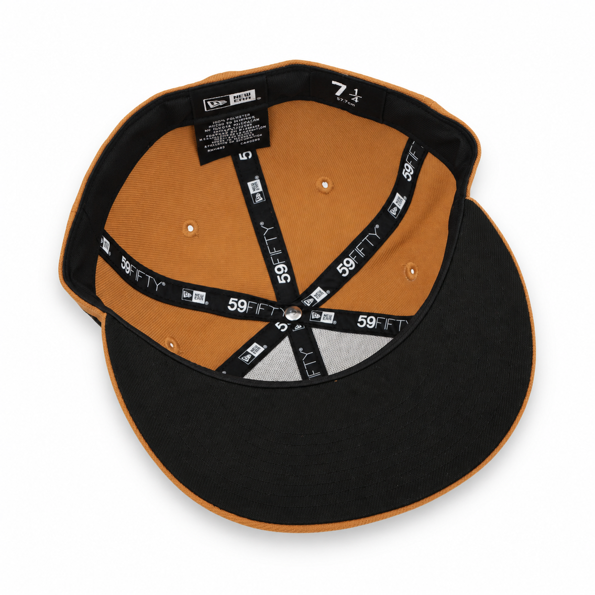 New Era Chivas De Guadalajara 59Fifty Fitted Hat - Bronze/Black product image 7, provided for visual reference and product