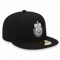 New Era Chivas De Guadalajara 59Fifty Fitted Hat - Black/White product image 1, provided for visual reference and product