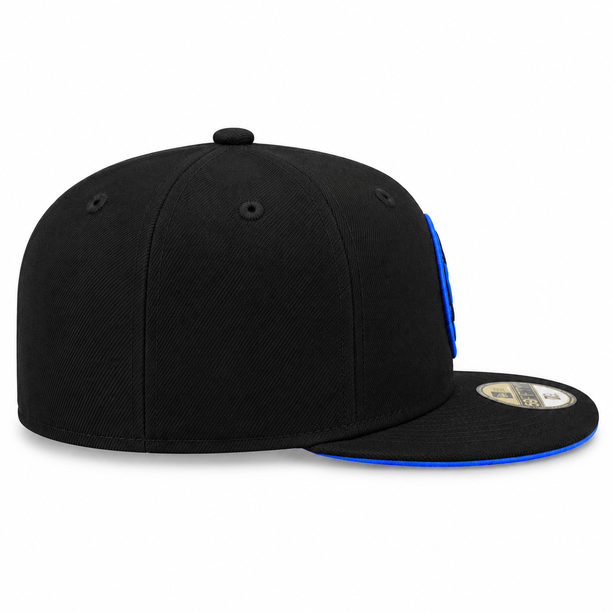 New Era Club America 59FIFTY Fitted Hat - Black/Blue product image 4, provided for visual reference and product detail review