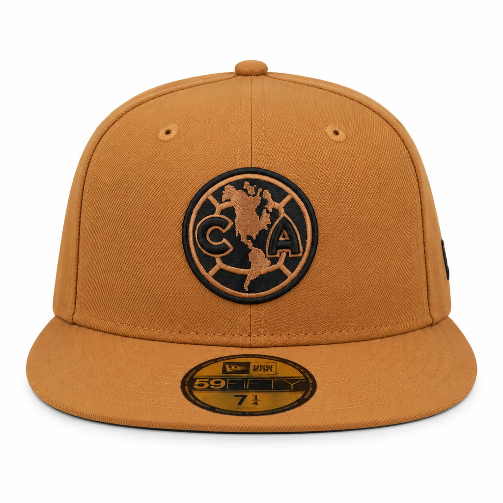 New Era Club America 59FIFTY Fitted Hat-Bronze product image 2, provided for visual reference and product detail review