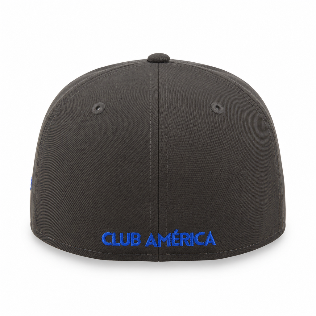 New Era Club America 59FIFTY Fitted Hat - Grey product image 6, provided for visual reference and product detail review