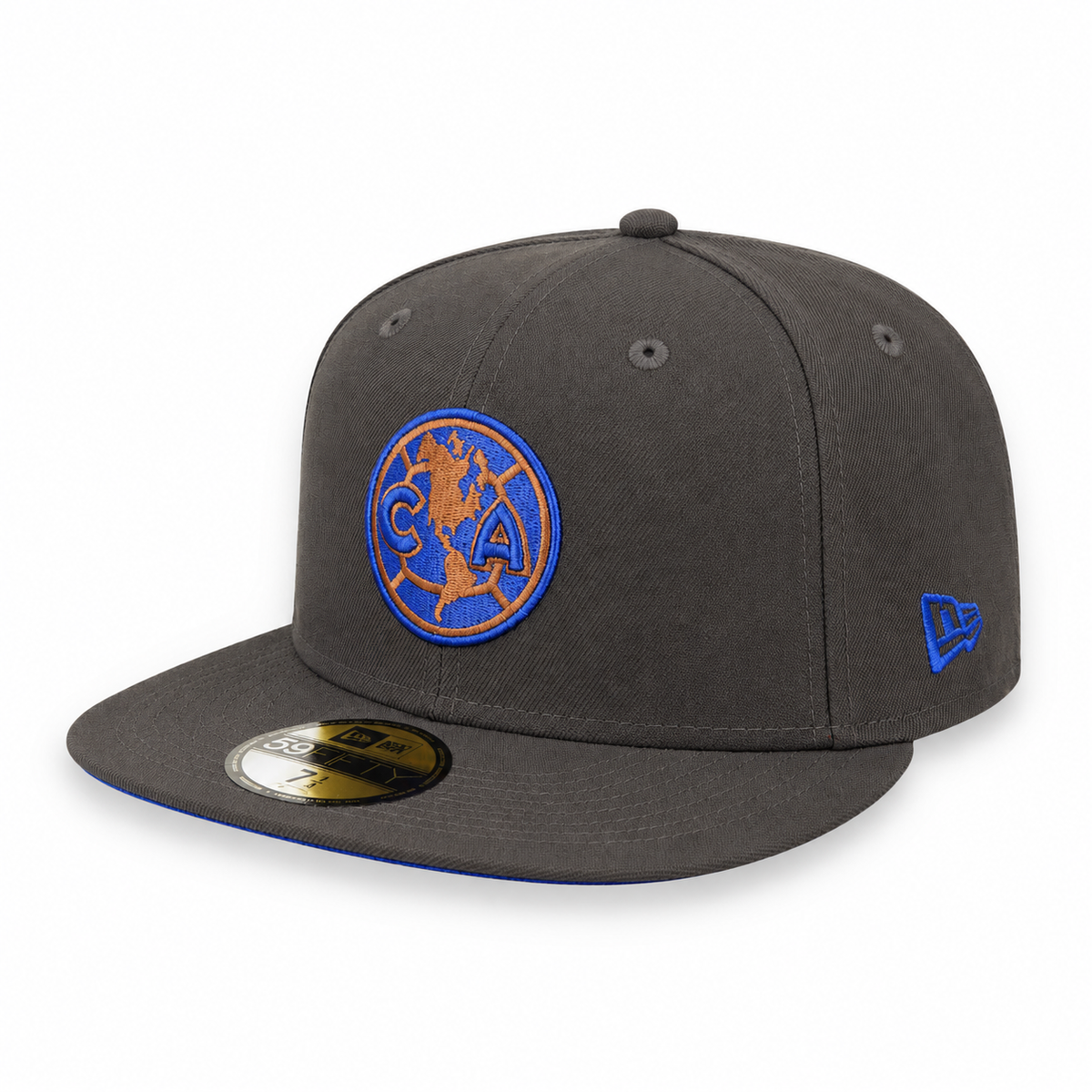 New Era Club America 59FIFTY Fitted Hat - Grey product image 2, provided for visual reference and product detail review