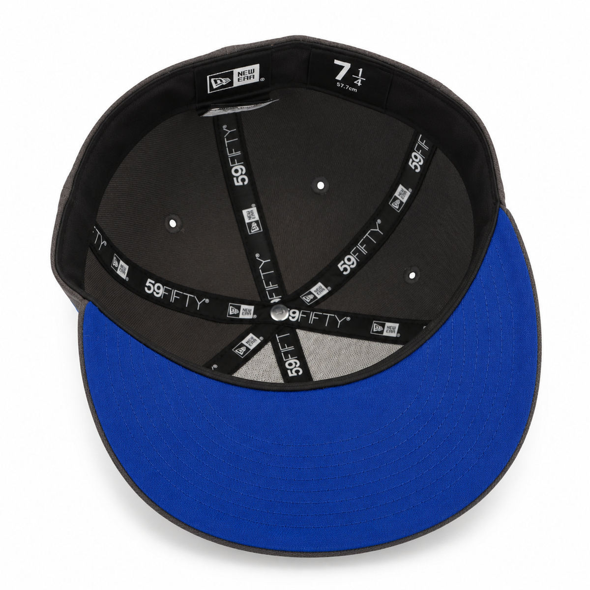 New Era Club America 59FIFTY Fitted Hat - Grey product image 7, provided for visual reference and product detail review