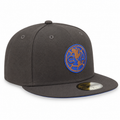 New Era Club America 59FIFTY Fitted Hat - Grey product image 1, provided for visual reference and product detail review