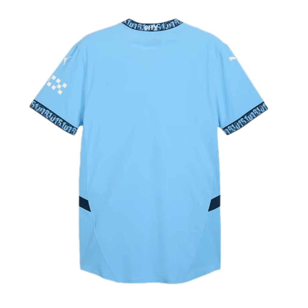 Puma Men Manchester City Authentic Home Jersey 24/25 product image 2, provided for visual reference and product detail review