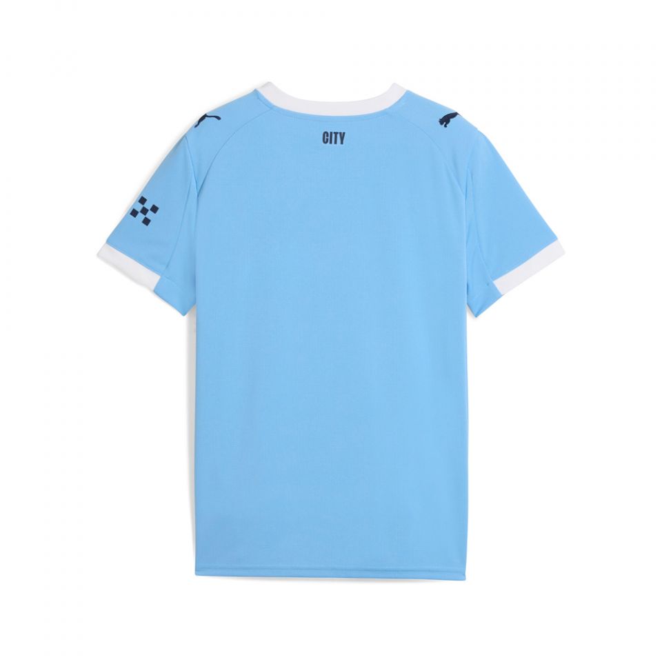 Puma Youth Manchester City FC Home Jersey 25/26 product image 2, provided for visual reference and product detail review