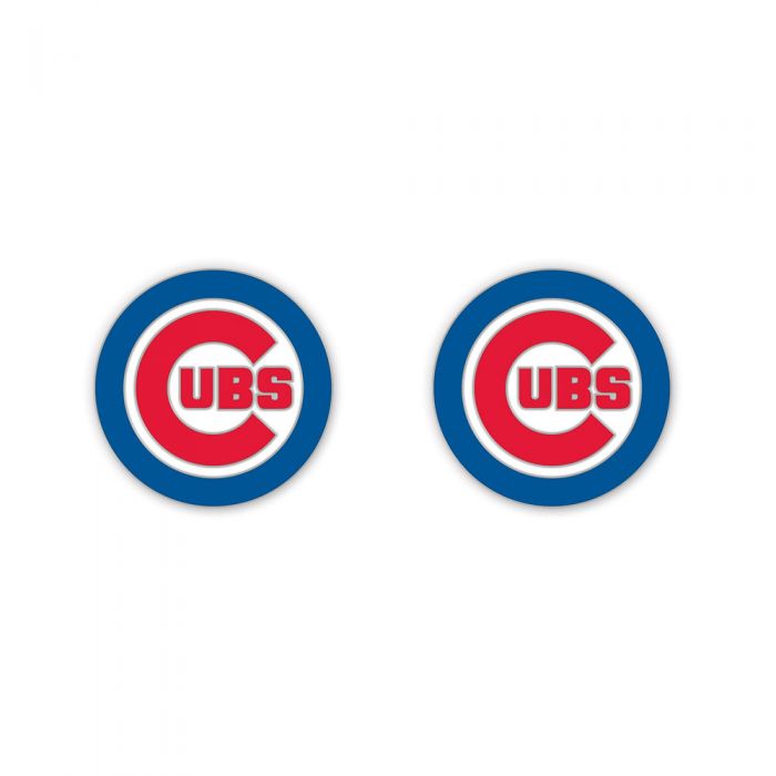 Chicago Cubs Logo Earrings product image 1, provided for visual reference and product detail review