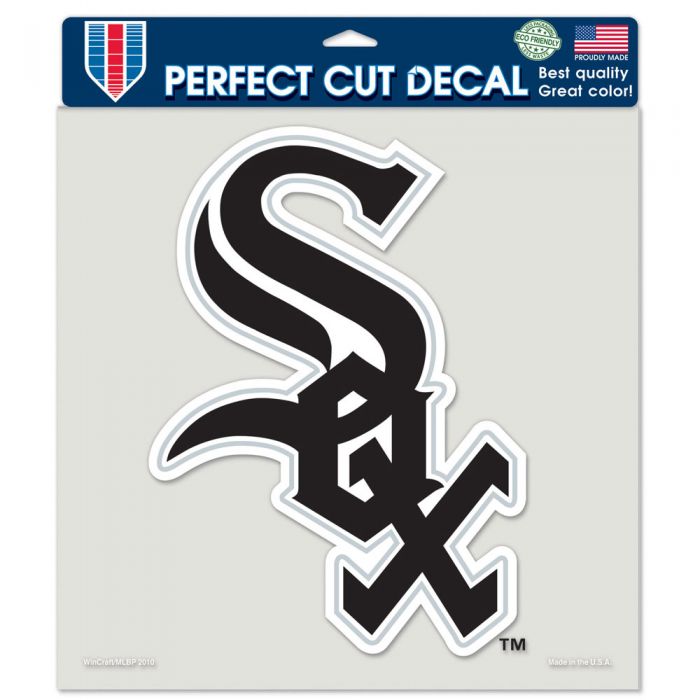 Chicago White Sox Full Color 8" x 8" Perfect Cut Decal product image 1, provided for visual reference and product detail