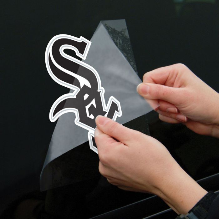 Chicago White Sox Full Color 8" x 8" Perfect Cut Decal product image 2, provided for visual reference and product detail