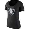 NIKE OAKLAND RAIDERS WMN LOGO T-Shirt product image 1, provided for visual reference and product detail review