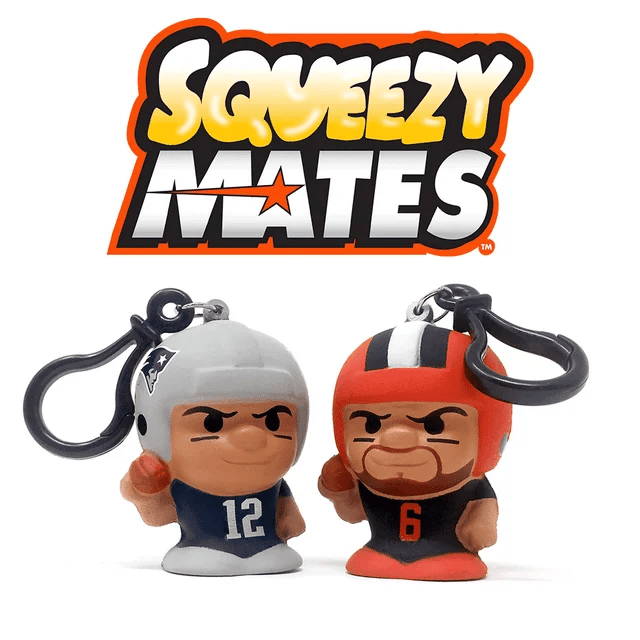NFL Squeezy Mates Gravity Feed Figurine Mystery Pack 2024-2025 product image 4, provided for visual reference and product