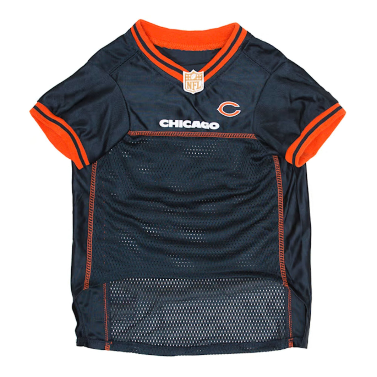 Chicago Bears Navy Pet Jersey product image 6, provided for visual reference and product detail review