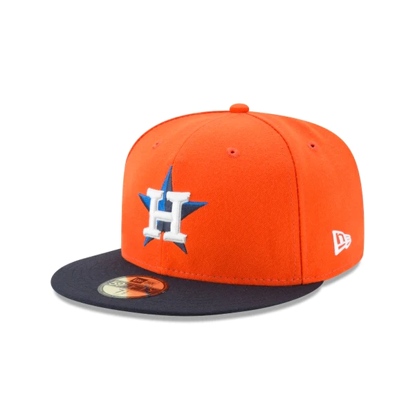 Houston Astros New Era Authentic Collection 59Fifty Fitted-On-Field Collection-Orange product image 3, provided for visual