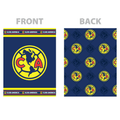 Club America Cloud Soft Reversible Baby Size Blanket product image 1, provided for visual reference and product detail review