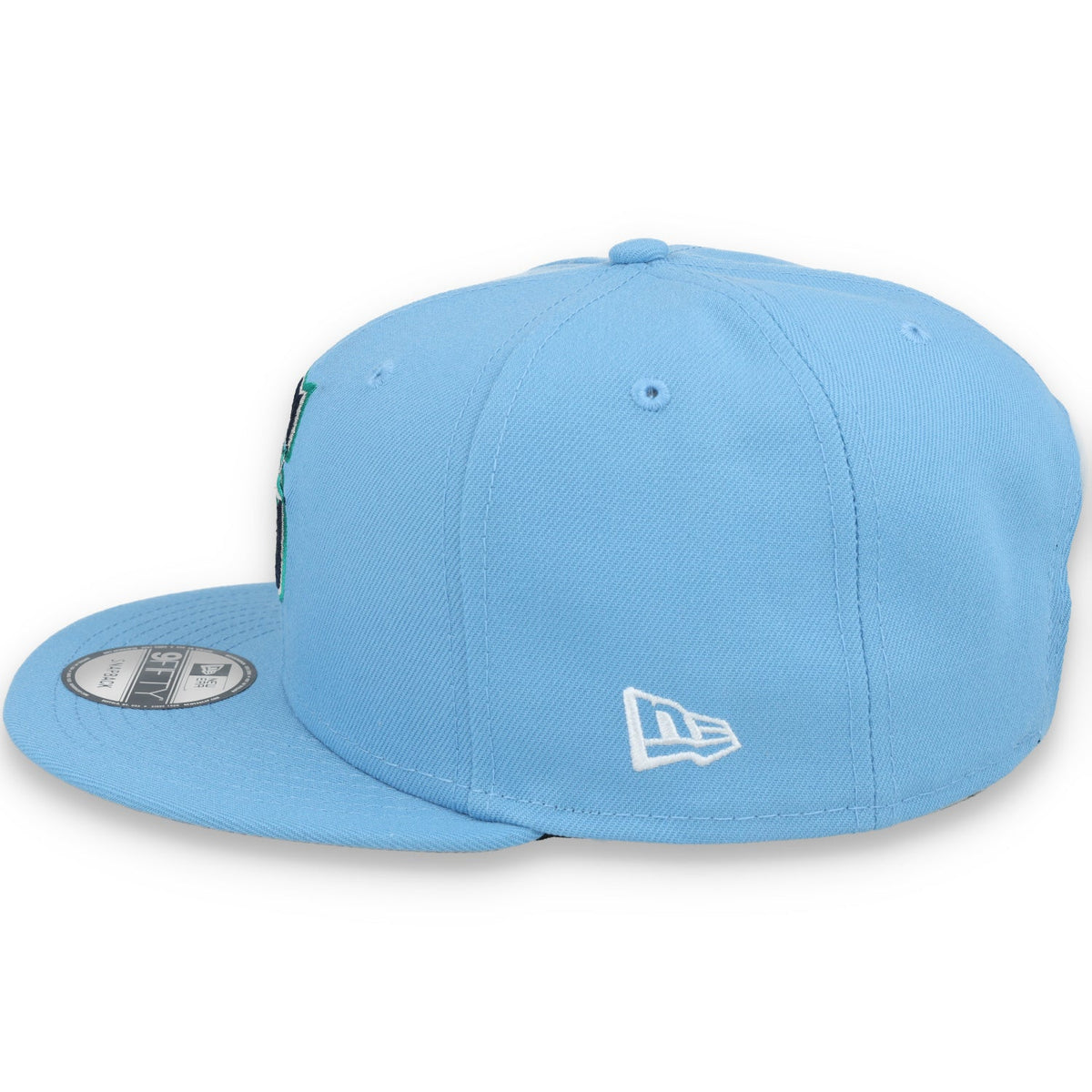 New Era Seattle Mariners 9Fifty Snapback Hat-Sky Blue product image 6, provided for visual reference and product detail
