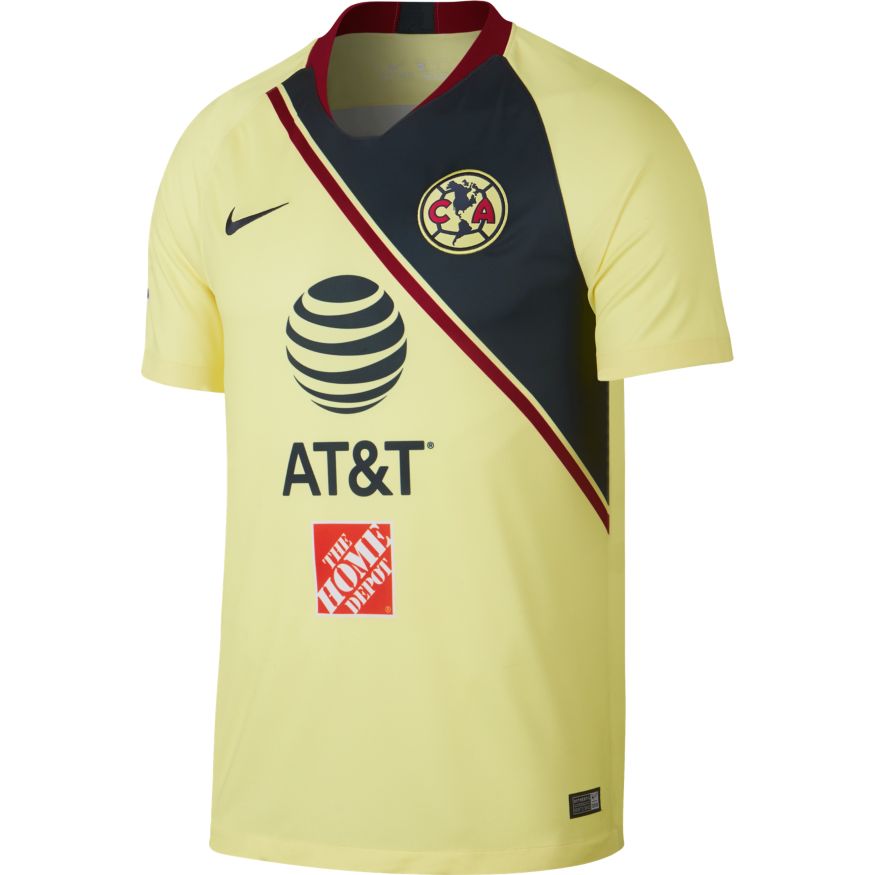 Nike Club America Home Stadium Jersey 17/18 product image 1, provided for visual reference and product detail review
