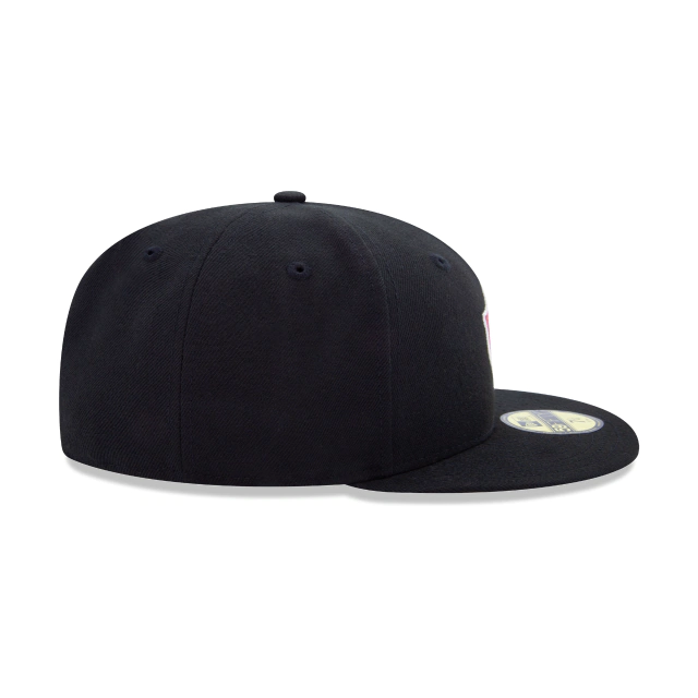 New Era Atlas 59Fifty Fitted Hat-Black product image 3, provided for visual reference and product detail review