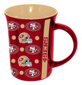 San Francisco 49ers 15oz Line Up Coffee Mug product image 1, provided for visual reference and product detail review