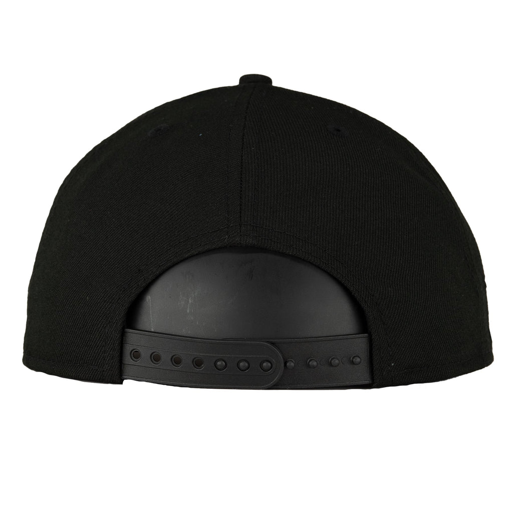 Chicago Bulls Black New Era 9FIFTY A Frame Snapback Hat product image 6, provided for visual reference and product detail