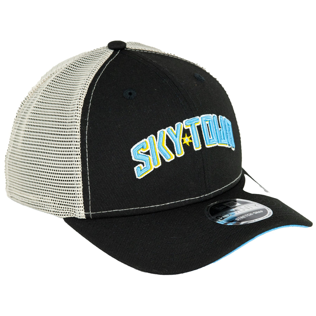 Chicago Sky New Era 9SEVENTY Black/Stone Sky Town Mesh Snapback Hat product image 1, provided for visual reference and