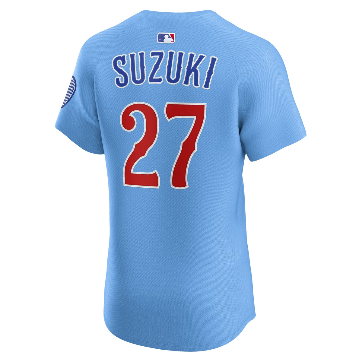 Seiya Suzuki Chicago Cubs Nike Men Light Blue 2nd Alternate Limited Jersey product image 2, provided for visual reference