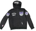 PRO STANDARD SACRAMENTO KINGS CLASSIC WIND SUIT Men WOVEN FULL ZIP PULLOVER HOODIE product image 1, provided for visual
