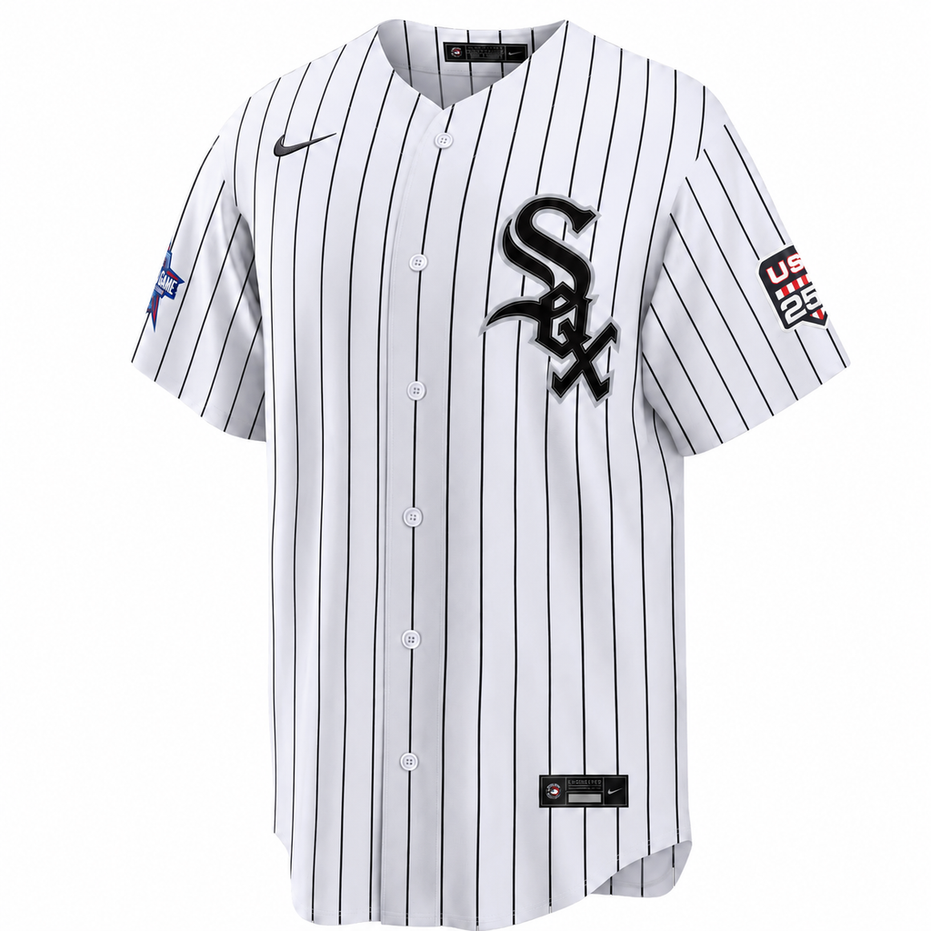 Miguel Vargas 2026 All-Star Edition Stars & Stripes Chicago White Sox Nike Men Pinstripe Jersey product image 3, provided
