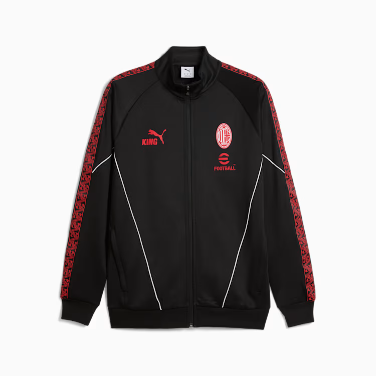 Puma AC Milan King Anthem Men Soccer Jacket product image 1, provided for visual reference and product detail review