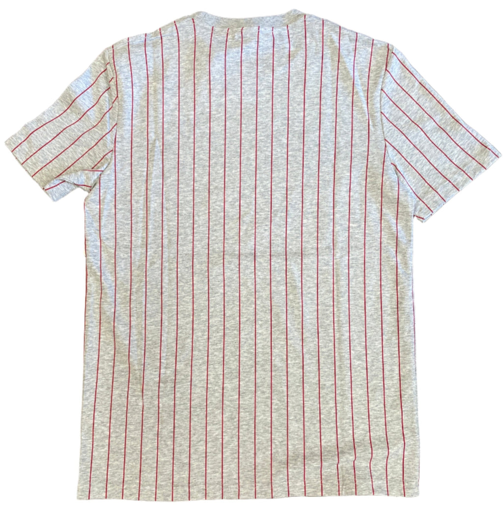 New Era Men San Francisco 49ers Pinstripe T-Shirt product image 2, provided for visual reference and product detail review