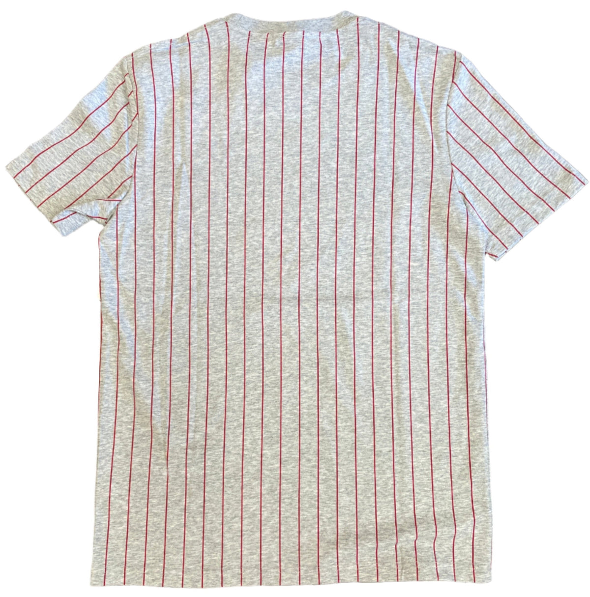 New Era Men San Francisco 49ers Pinstripe T-Shirt product image 2, provided for visual reference and product detail review