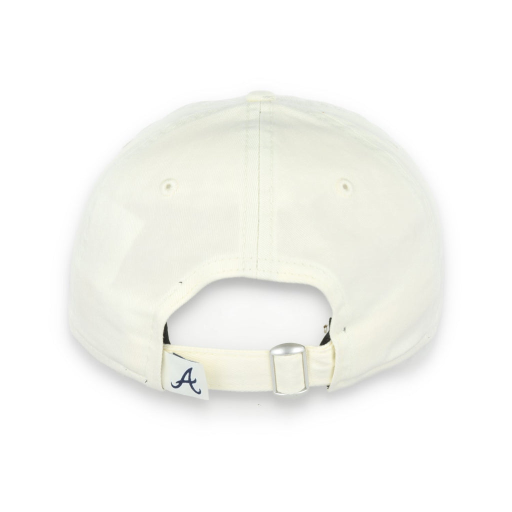 New Era Atlanta Braves Core Classic 2.0 9Twenty Adjustable Hat-Ivory product image 4, provided for visual reference and