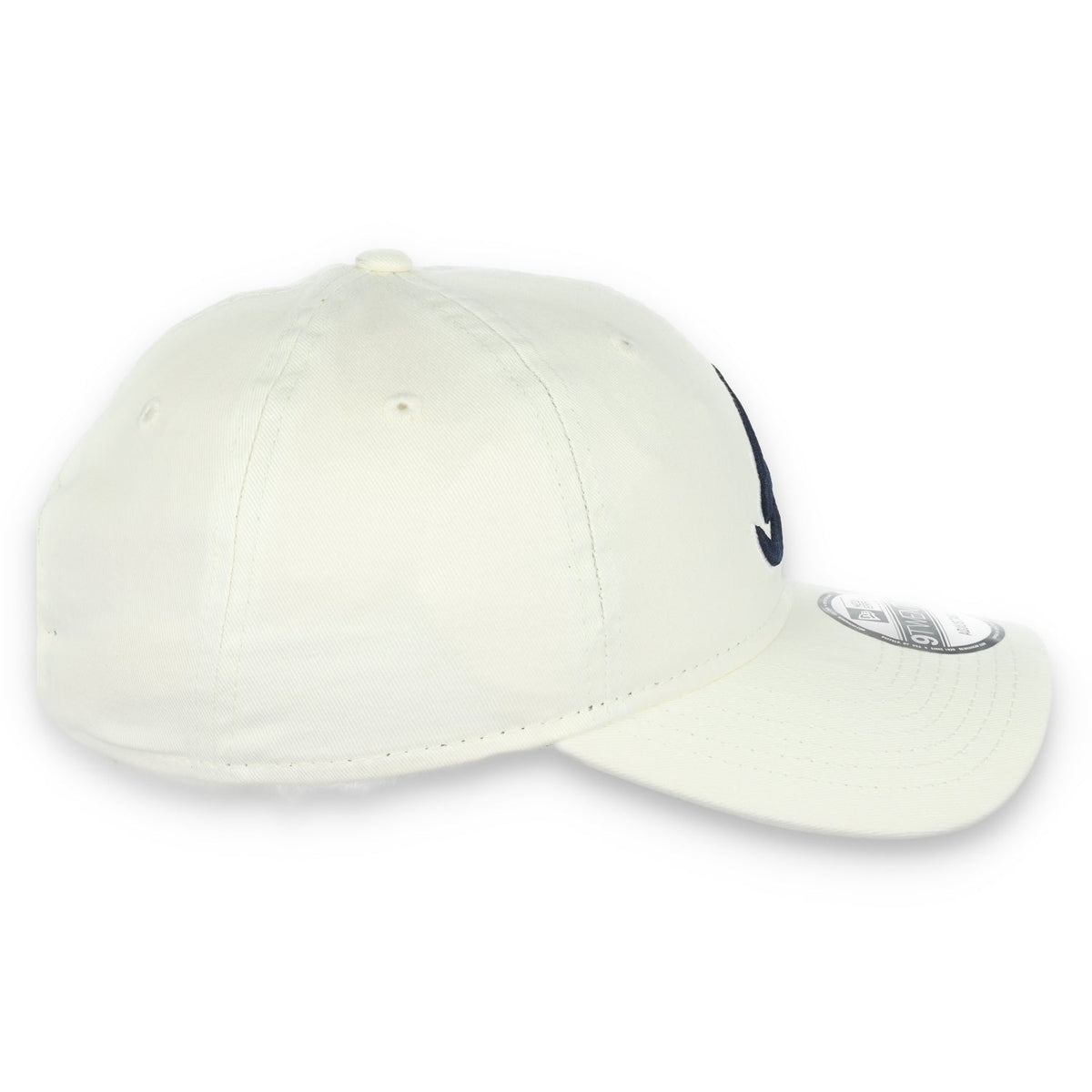 New Era Atlanta Braves Core Classic 2.0 9Twenty Adjustable Hat-Ivory product image 3, provided for visual reference and