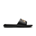 Nike Victori One Slides-Black/Gold product image 1, provided for visual reference and product detail review