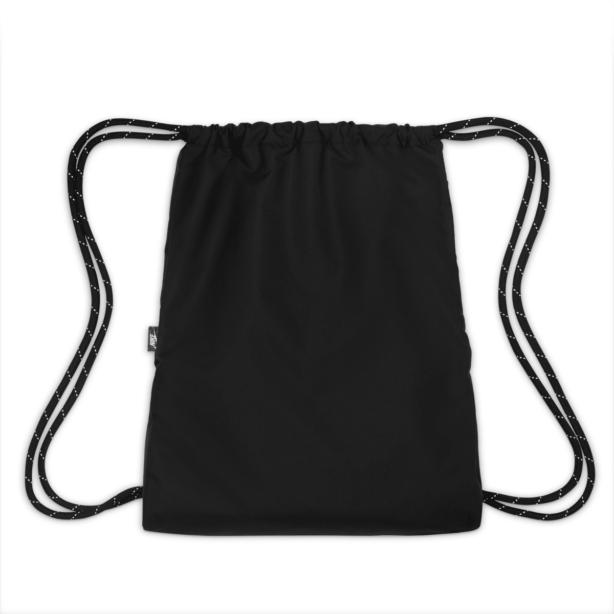 Nike Heritage Drawstring Gym Sack (13L)-Black product image 2, provided for visual reference and product detail review