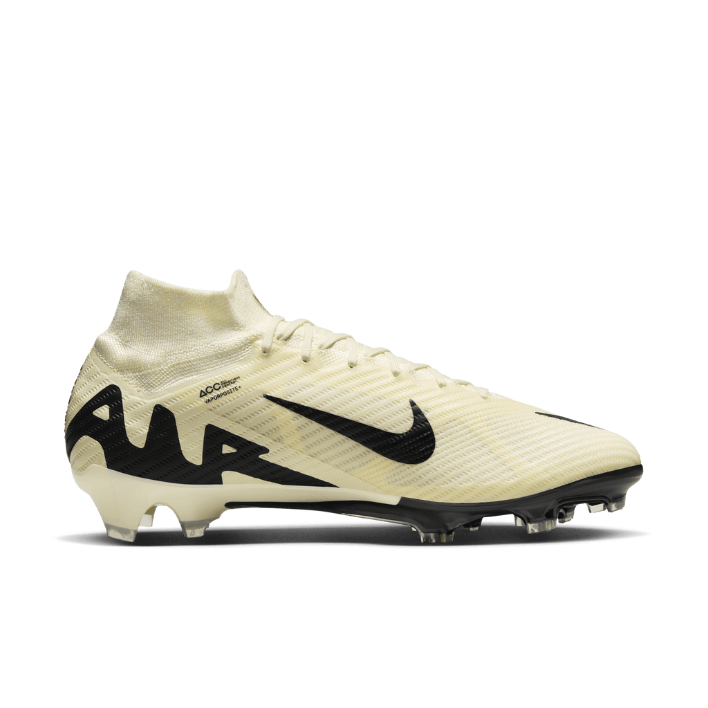 Nike Zoom Mercurial Superfly 9 Elite FG-Lemonade/Black product image 2, provided for visual reference and product detail