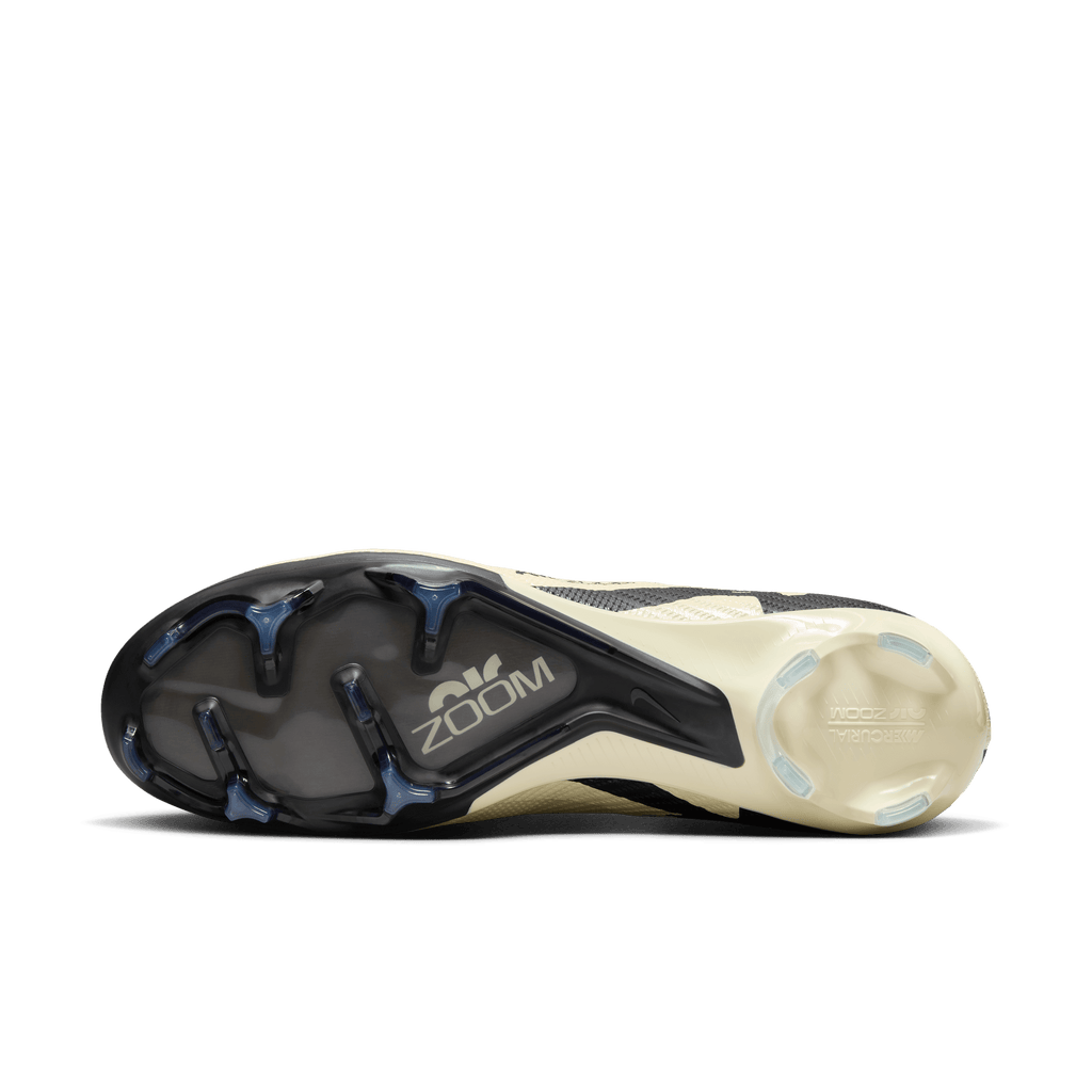 Nike Zoom Mercurial Superfly 9 Elite FG-Lemonade/Black product image 3, provided for visual reference and product detail