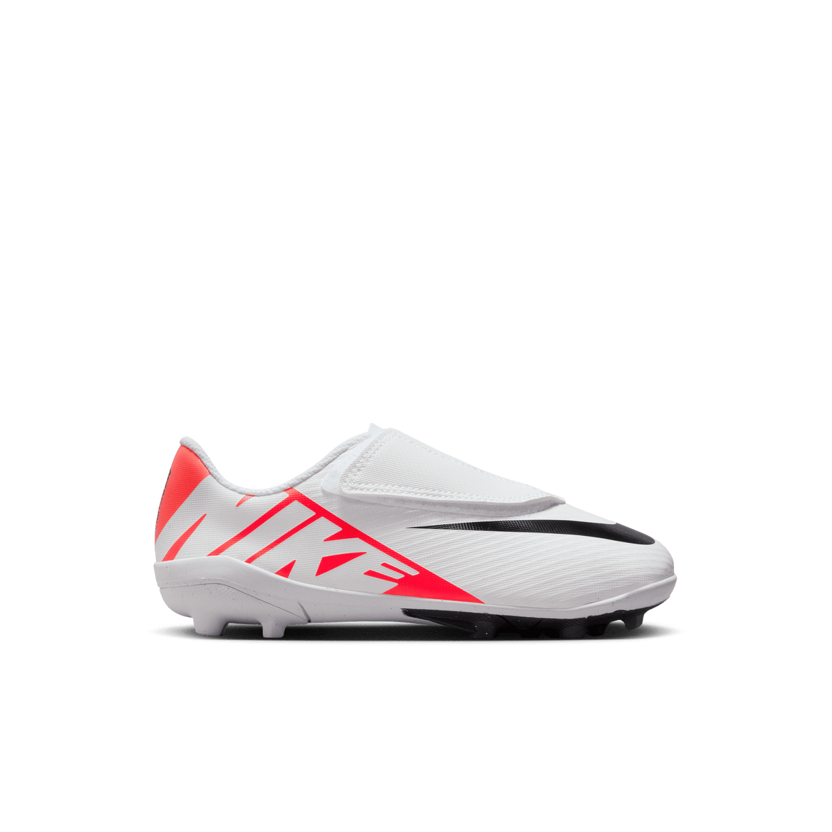 Nike Jr. Mercurial Vapor 15 Club MG-Bright Crimson/White-Black product image 1, provided for visual reference and product
